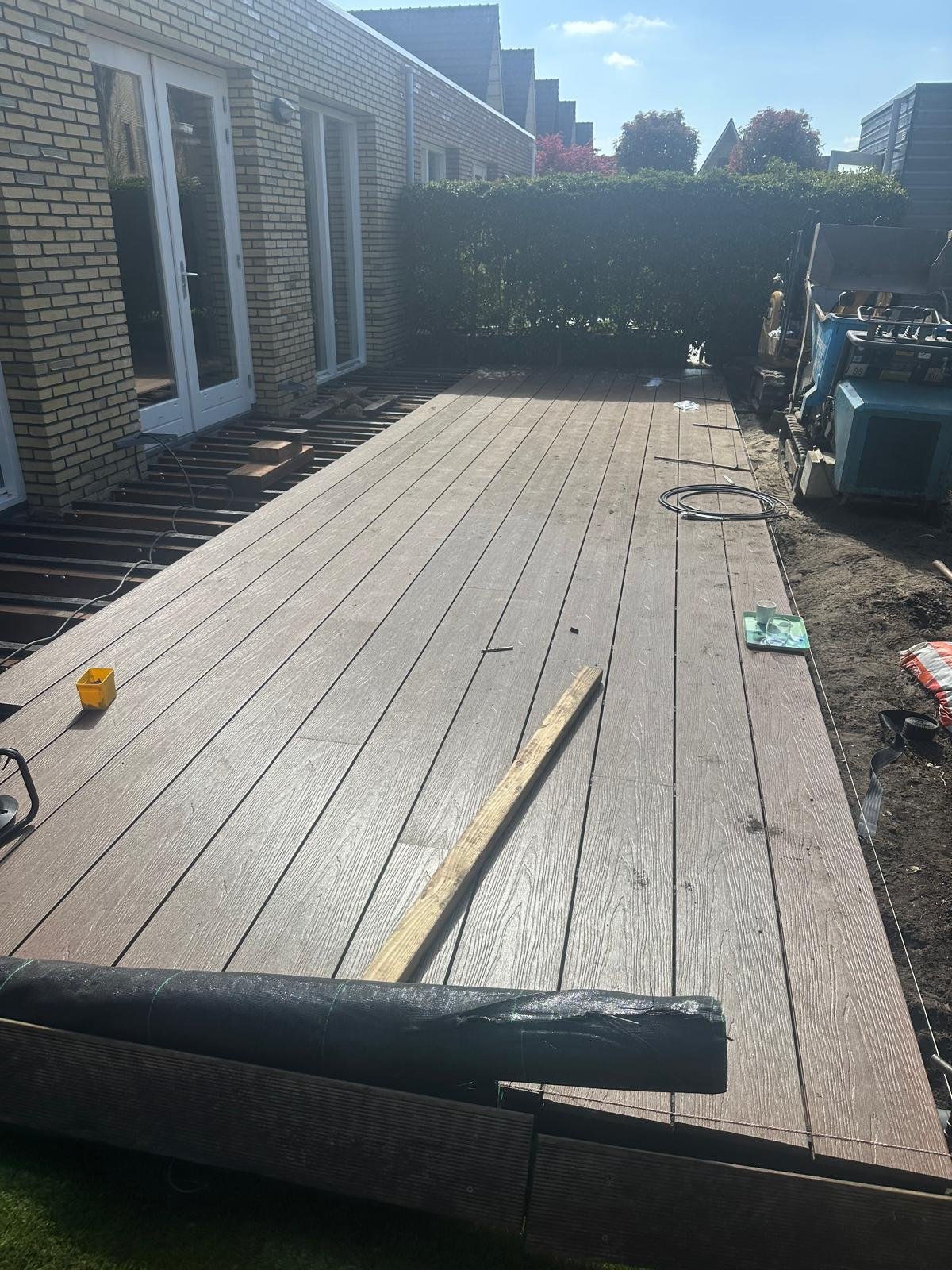 Composiet vlonder - Groot terras